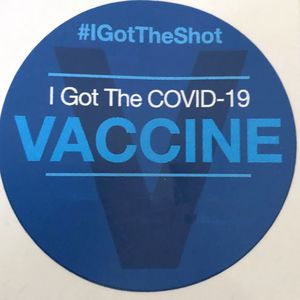 #IGotTheShot COVID-19 sticker