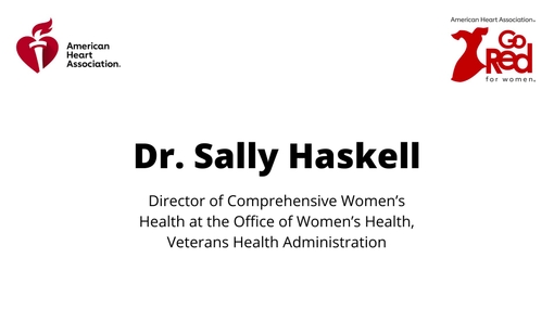 Dr. Sally Haskell interview on Veteran's Health
