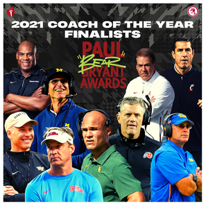Bear Bryant Coach of the Year Finalists 2021