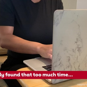 Too much time on a computer watching TV or other sedentary activities raises stroke risk - video