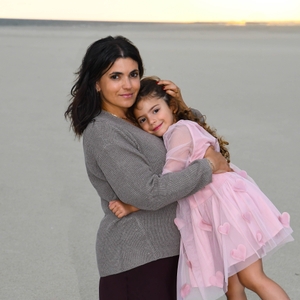 Jaime Hindlin and daugther at 4.5 years old