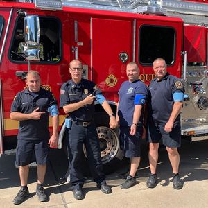Firefighters’ blood pressure surges in response to emergency calls 