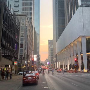 Downtown city street