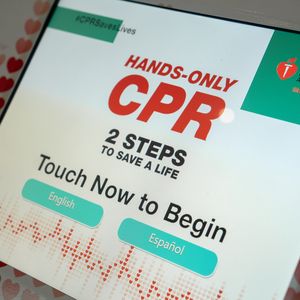 CPR Kiosk screen