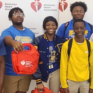 Baton Rouge STEM Goes Red students 2