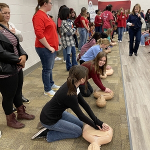 Local students attend Birmingham’s first STEM Goes Red