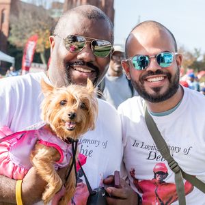 GWR Heart Walkers and four-legged friend