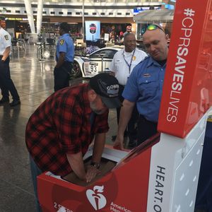 Airport Firefighters to Teach Travelers Hands-Only CPR