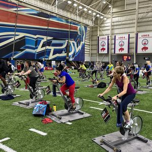 CycleNation riders in Buffalo, NY pushed pedals to raise funds for stroke