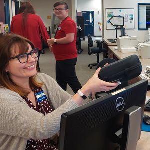 Checking blood pressure isn’t hard when you’ve got a library card!