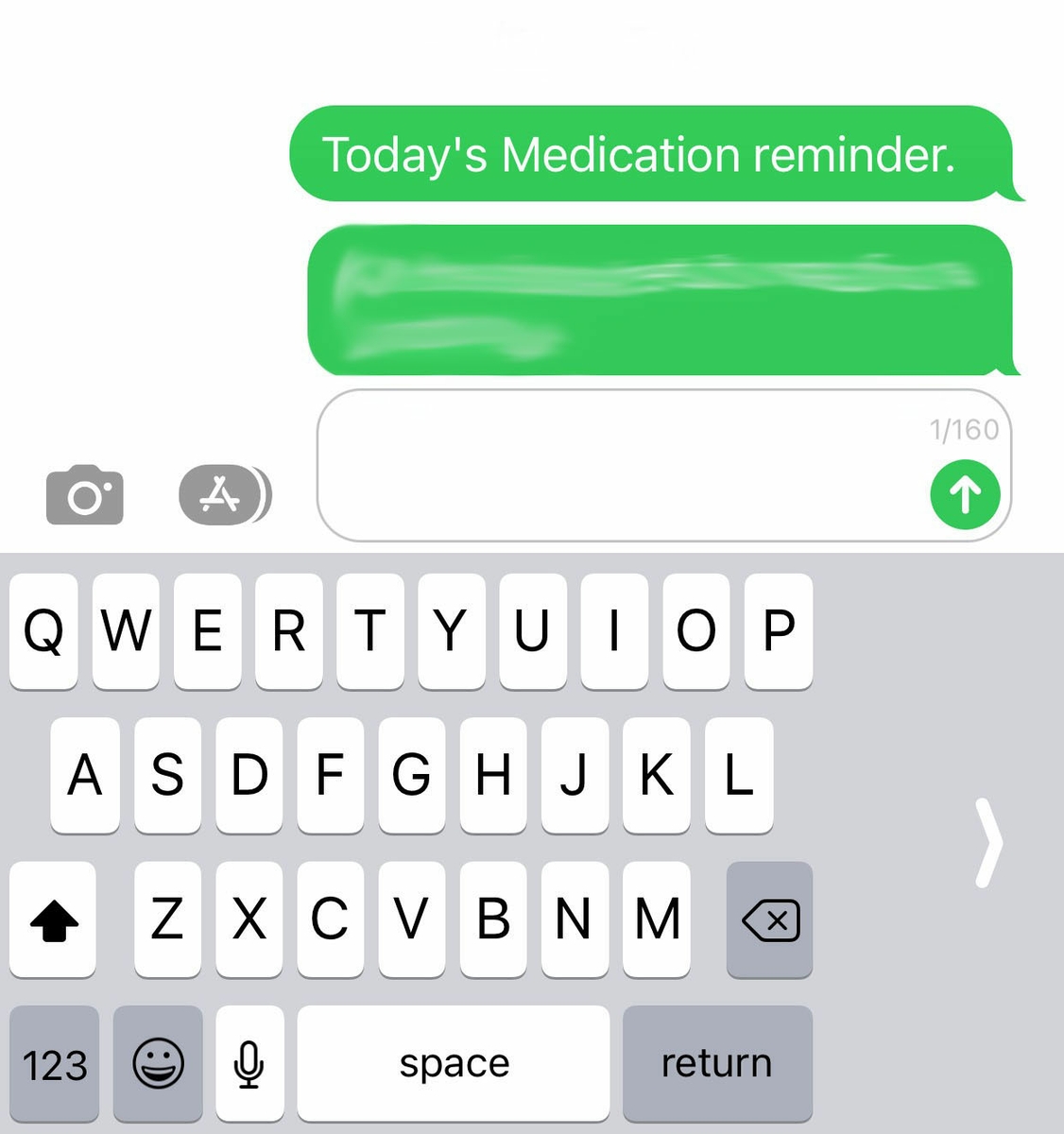 Text reminder