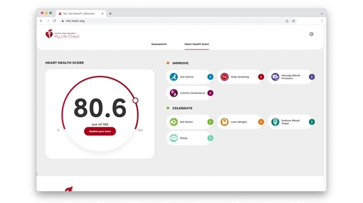 Video b-roll: AHA's Life's Essential 8™ Assessment Tool