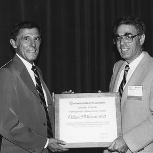 Kenneth Shine, M.D., at AHA Awards event
