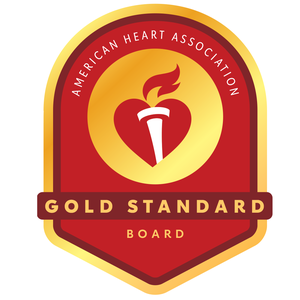 American Heart Association Gold Standard Board logo