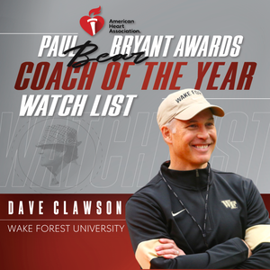 Dave Clawson -  Wake Forest University