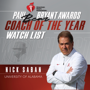 Nick Saban - University of Alabama
