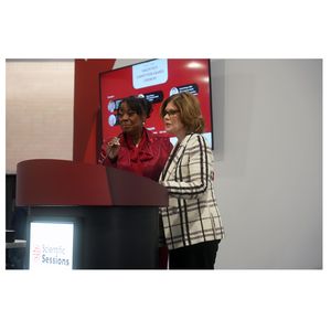 Star Jones and Nancy Brown