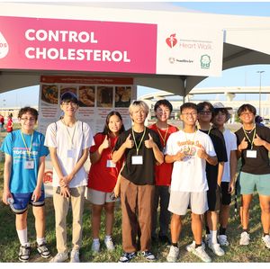 Heart Walk - Control Cholesterol Education Booth Volunteers