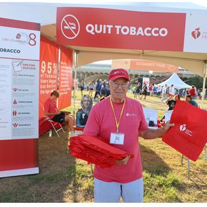 Heart Walk - Quit Tobacco Education Tent
