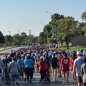 Heart Walk - Walkers in Fort Worth take on the 5K route