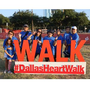Heart Walk in Dallas