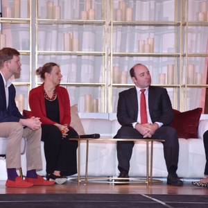 2023 OKC GRFW panelests Drs. Ronan Bakker Katherine Hays Mitchell West and Subha Varahan