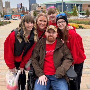 Josh Hodges and his family