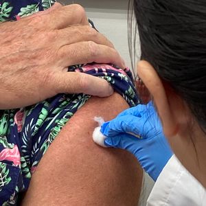 Flu shot prep