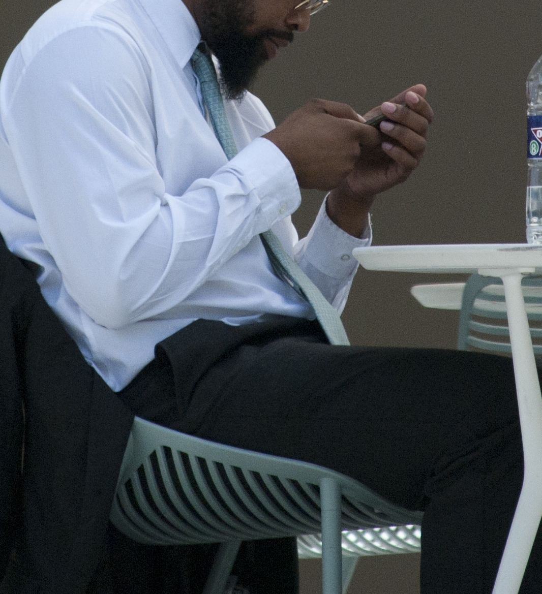 Screen time - man