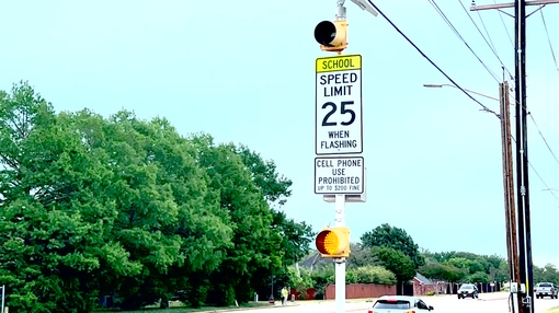 School zone B-roll