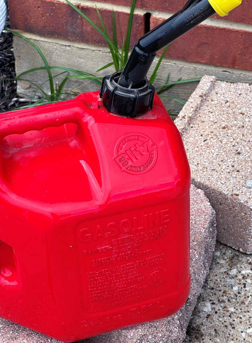 gasoline container