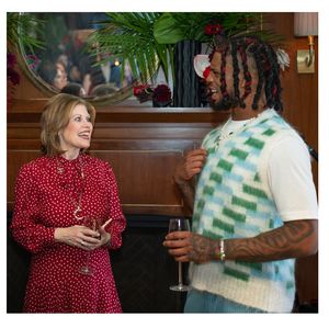 Nancy Brown Damar Hamlin at AHA event