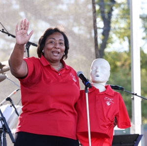 Dr. Katherine Y. Brown at 2022 Nashville Heart Walk