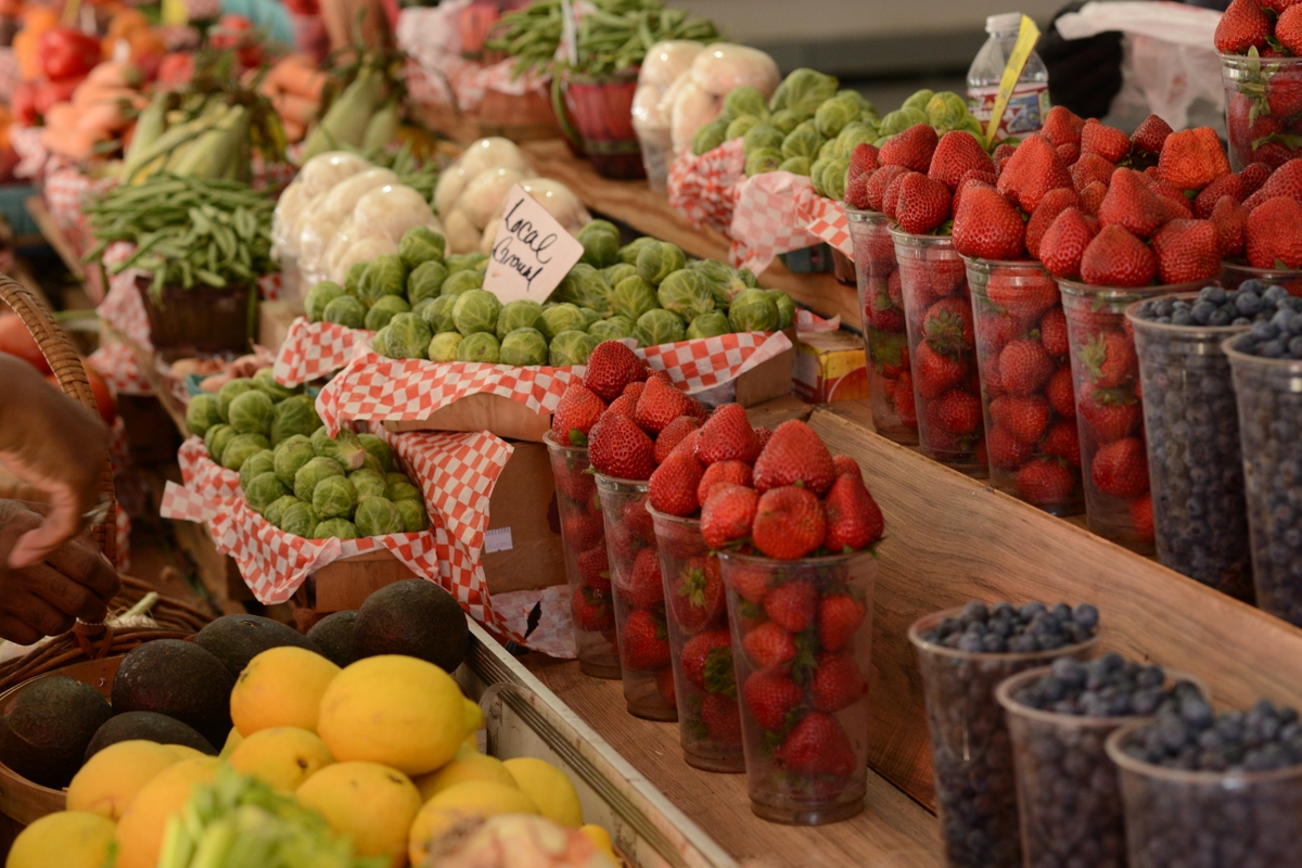 Blueberries strawberries and more
