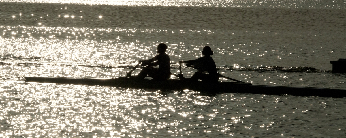 Kayaking on the lake