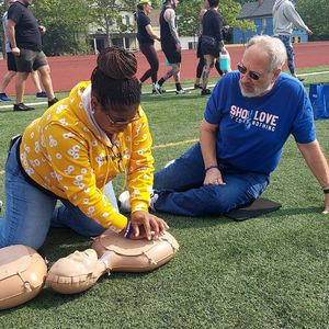 Hands-Only CPR learners in Buffalo June 10th 2023