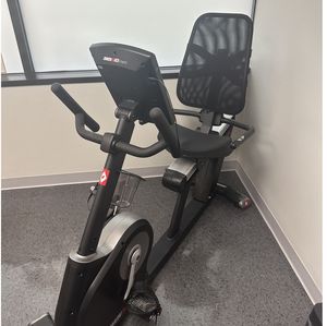 The stationary bike at the Black Men's Health Clinic