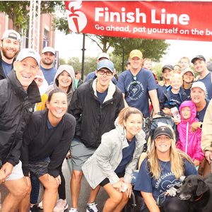 2022 Greater Atlanta Heart Walk - Finish Line with Large Group