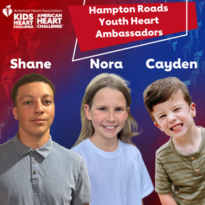 Hampton Roads student selected amongst hundreds to serve as national Youth Heart Ambassador 
