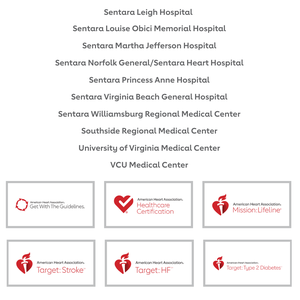 Virginia Get With The Guidelines recognized hospitals 2