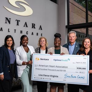 Sentara Health makes $300,000 gift to support health equity for all