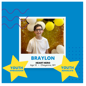 Two Wyoming students named local Youth Heart Ambassadors in 2023-24