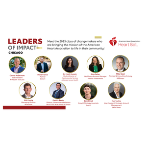 2022 No. 1 Leaders of Impact market, Chicago announces new cohort of leaders driving equitable health for all 