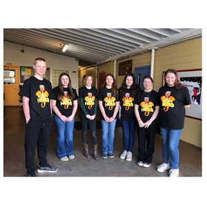 Molalla River Academy Leadership Team students helping to elevate the culture of health and wellbeing. 