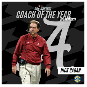 Nick Saban - University of Alabama