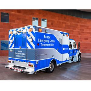 New clot-busting medication simplified stroke treatment in specialized ambulance