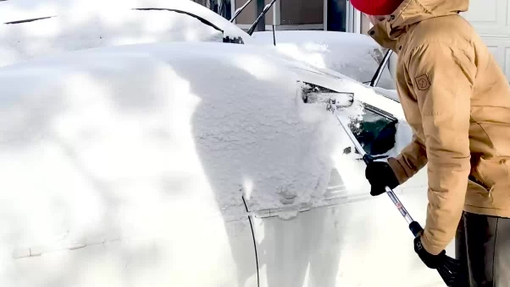 Snow removal - shoveling video