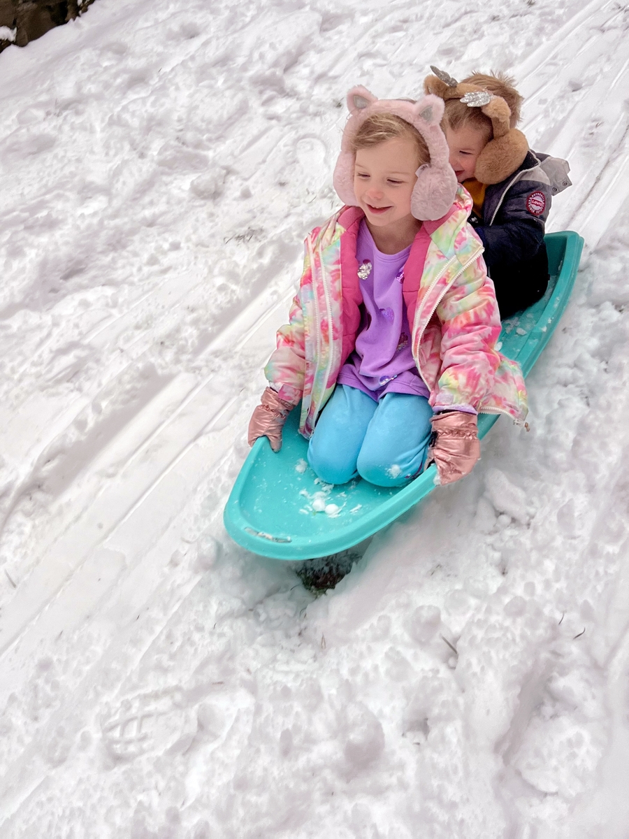 sledding