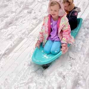 sledding