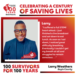 100 Years Kentucky Survivor Larry Weathers
